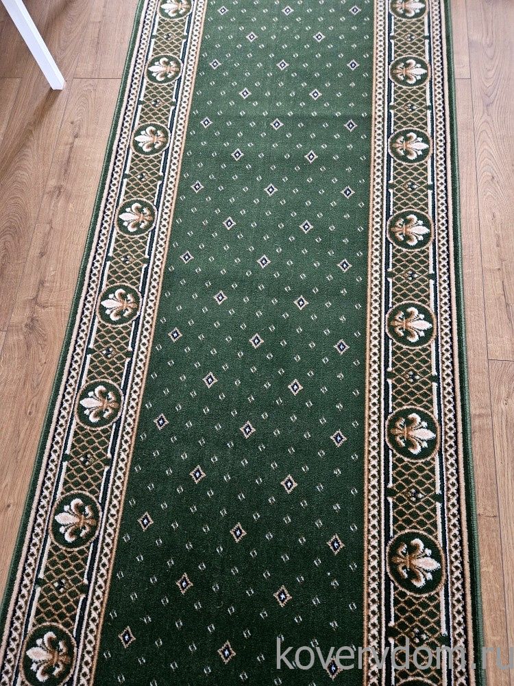 Ковровая дорожка LILIA 40098-03 зеленая