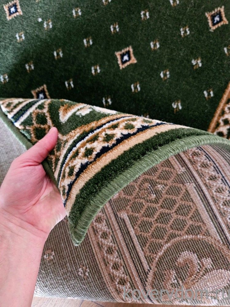 Ковровая дорожка LILIA 40098-03 зеленая