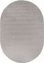 Ковер DIOS-A F410 LIGHT CREAM Овал